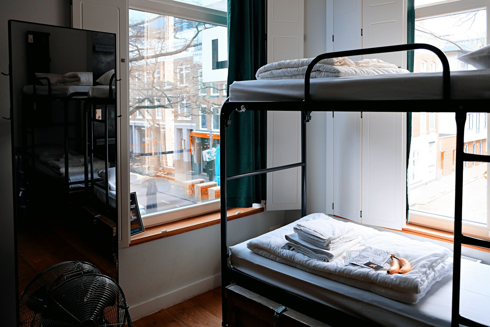 Student bedroom with desk